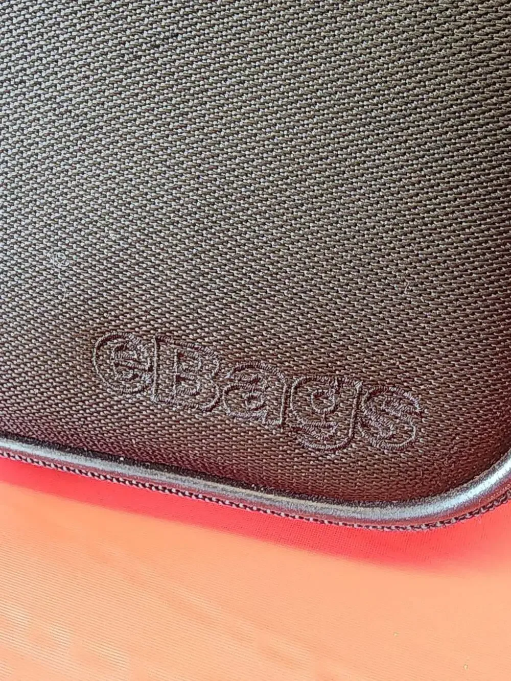 eBags Black Nylon Laptop Briefcase Shoulder Bag